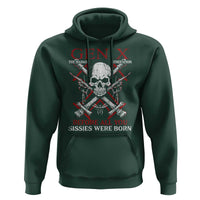 Funny X Generation Hoodie The Badass Generation Before All You Sissies Were Born Skull