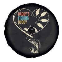 Funny Daddy's Fishing Buddy Spare Tire Cover Fisherman Dad Son Daughter