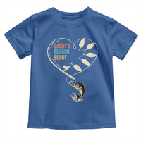 Funny Daddy's Fishing Buddy Toddler T Shirt Fisherman Dad Son Daughter