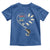 Funny Daddy's Fishing Buddy Toddler T Shirt Fisherman Dad Son Daughter