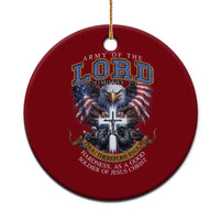 Christian Soldier Ceramic Ornament Army Of The Lord Thou Therefore Endure Hardness As A Good Soldier - Wonder Print Shop