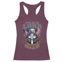 Christian Soldier Racerback Tank Top Army Of The Lord Thou Therefore Endure Hardness As A Good Soldier