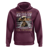 Christian Veteran Hoodie Only God Can Decide If Terrorists Are Right Or Wrong Us Veteran