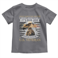 Christian Veteran Toddler T Shirt Only God Can Decide If Terrorists Are Right Or Wrong Us Veteran