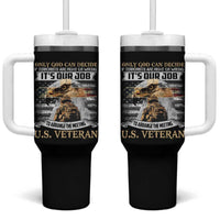 Christian Veteran Tumbler With Handle Only God Can Decide If Terrorists Are Right Or Wrong Us Veteran