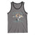 Funny Western Father Doing Dad Shit Tank Top Cowboy Skeleton Toilet Dad Jokes Father's Day