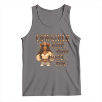 Funny African American Cowgirl Tank Top Cowgirls Just Wanna Have Fun Western