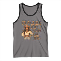Funny African American Cowgirl Tank Top Cowgirls Just Wanna Have Fun Western