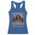 Funny Black African American Cowgirl Racerback Tank Top Cowgirls Just Wanna Have Fun