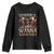 Funny Black African American Cowgirl Youth Sweatshirt Cowgirls Just Wanna Have Fun