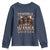 Funny Black African American Cowgirl Youth Sweatshirt Cowgirls Just Wanna Have Fun
