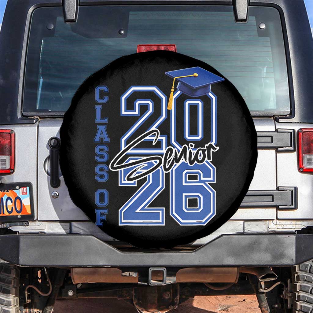 Class of 2026 Senior Spare Tire Cover School Graduation 26