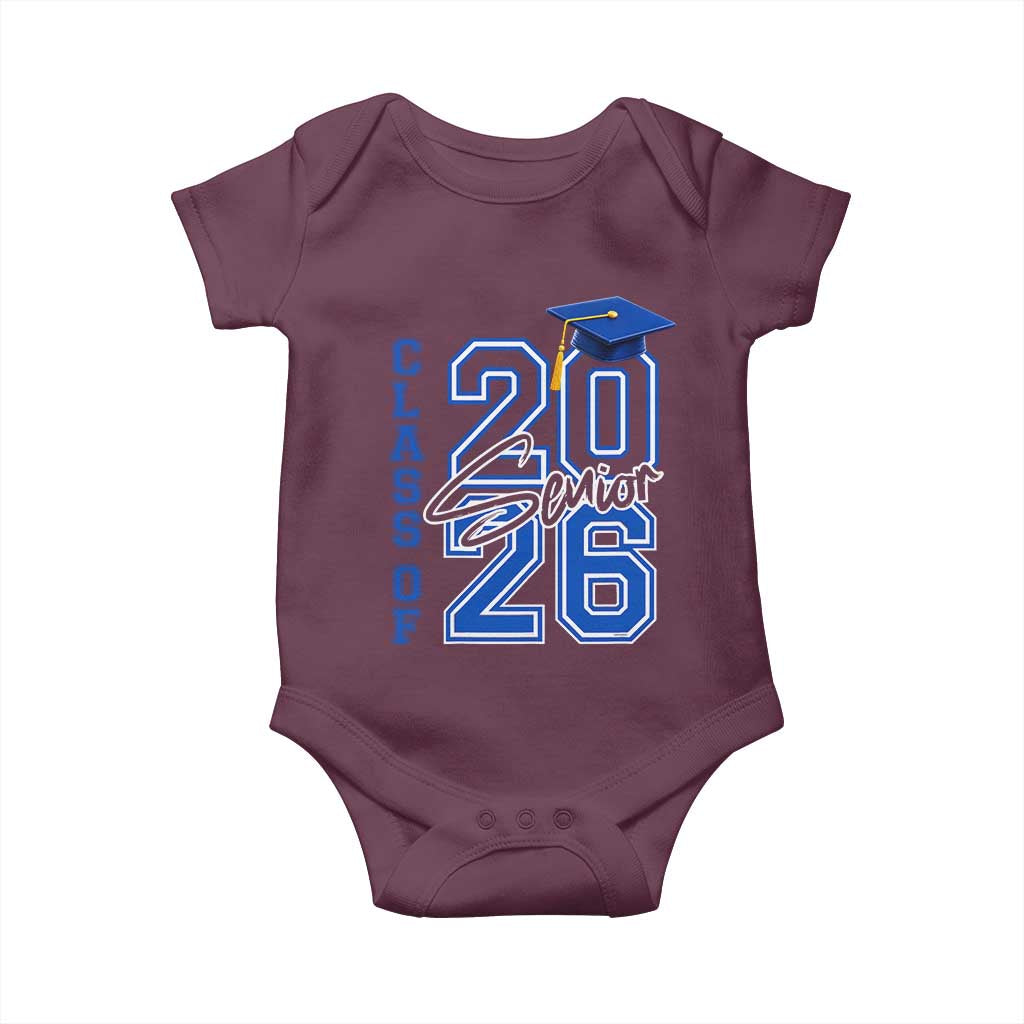 Class of 2026 Senior Baby Onesie School Graduation 26