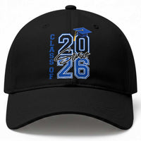 Class of 2026 Senior Baseball Cap School Graduation 26