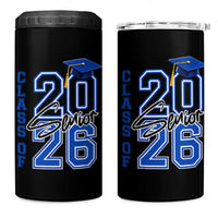 Class of 2026 Senior 4 in 1 Can Cooler Tumbler School Graduation 26