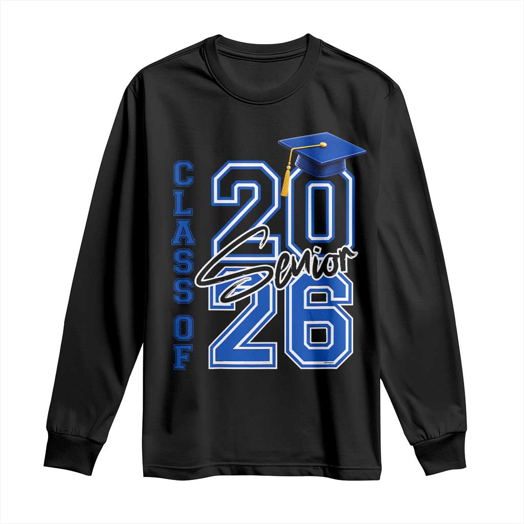 Class of 2026 Senior Long Sleeve Shirt School Graduation 26