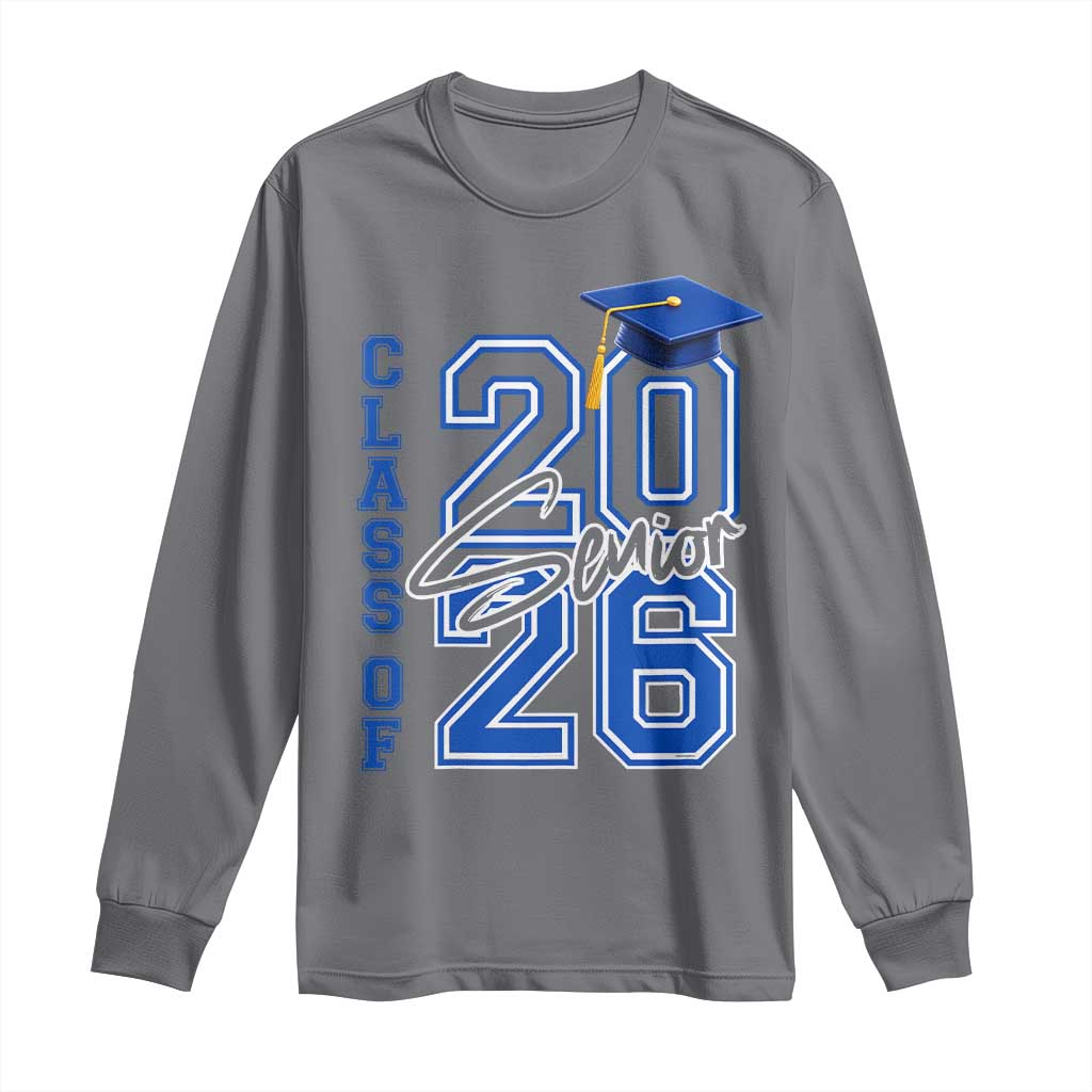 Class of 2026 Senior Long Sleeve Shirt School Graduation 26
