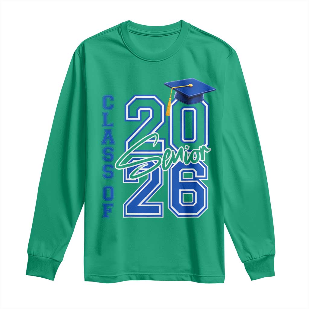 Class of 2026 Senior Long Sleeve Shirt School Graduation 26