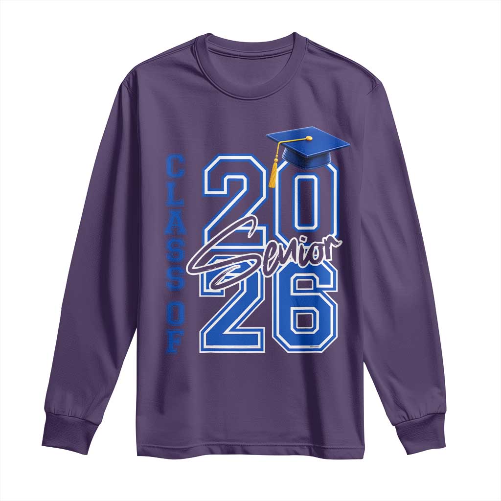 Class of 2026 Senior Long Sleeve Shirt School Graduation 26