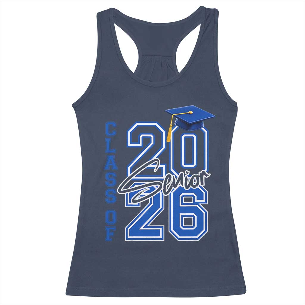 Class of 2026 Senior Racerback Tank Top School Graduation 26