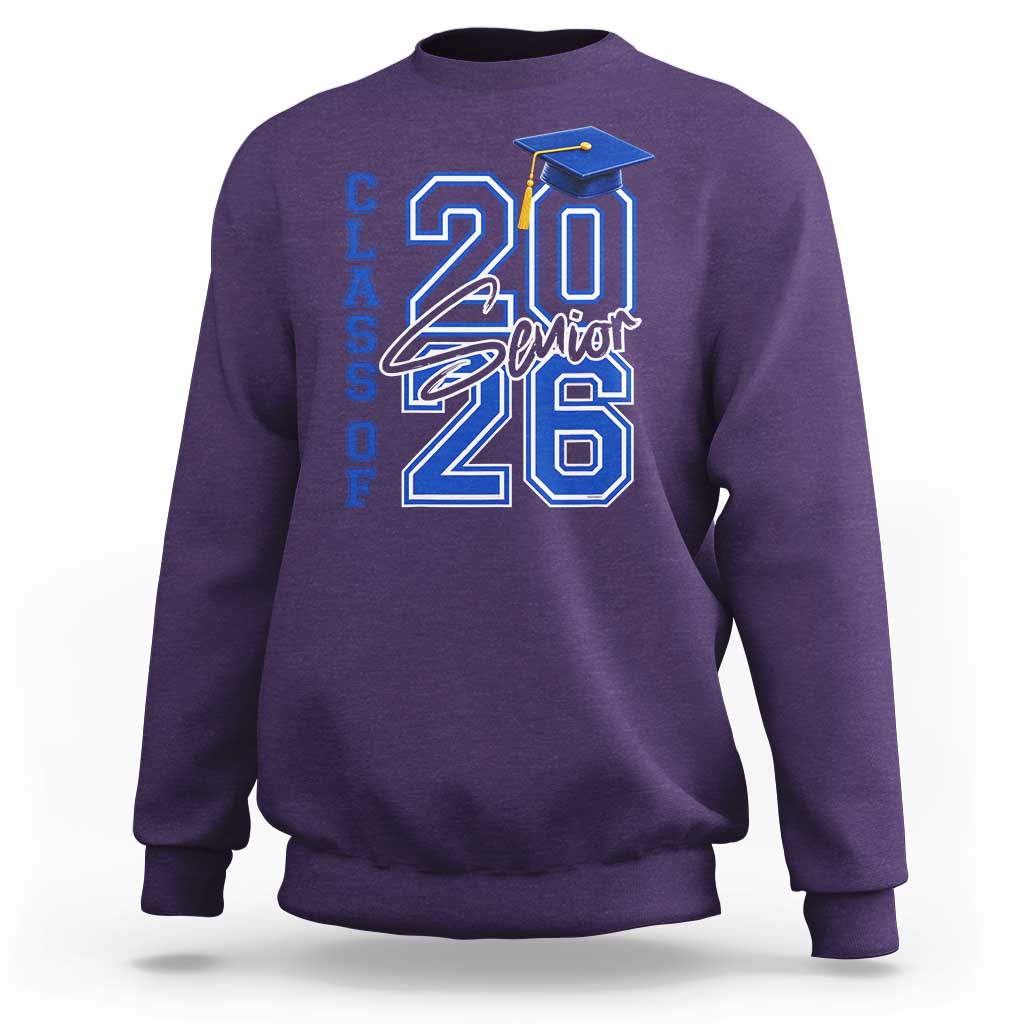 Class of 2026 Senior Sweatshirt School Graduation 26
