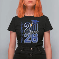 Class of 2026 Senior T Shirt For Women School Graduation 26
