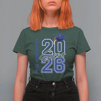 Class of 2026 Senior T Shirt For Women School Graduation 26