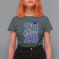 Class of 2026 Senior T Shirt For Women School Graduation 26