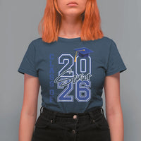 Class of 2026 Senior T Shirt For Women School Graduation 26