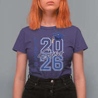 Class of 2026 Senior T Shirt For Women School Graduation 26