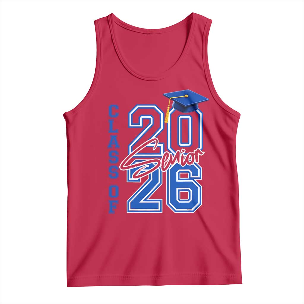Class of 2026 Senior Tank Top School Graduation 26
