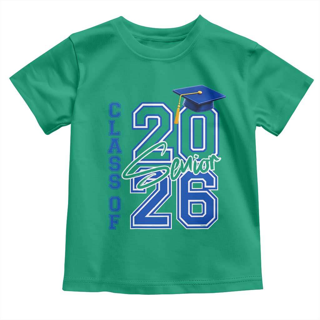 Class of 2026 Senior Toddler T Shirt School Graduation 26