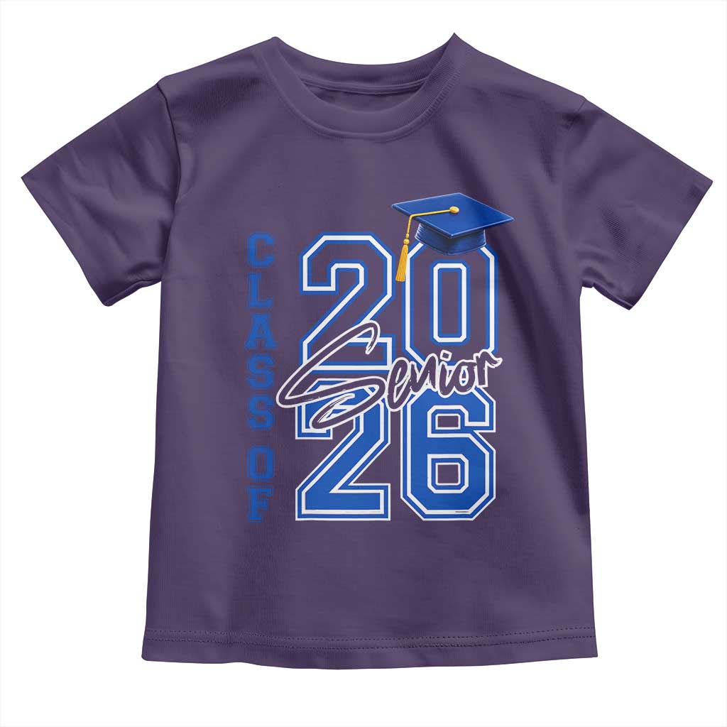 Class of 2026 Senior Toddler T Shirt School Graduation 26
