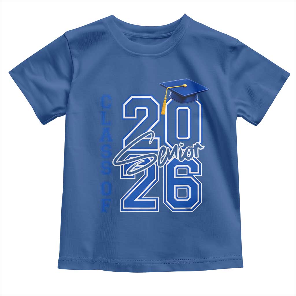 Class of 2026 Senior Toddler T Shirt School Graduation 26