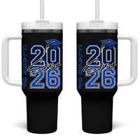 Class of 2026 Senior Tumbler With Handle School Graduation 26