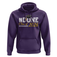 Done Class of 2026 Graduation Hoodie Mortarboard Graphic