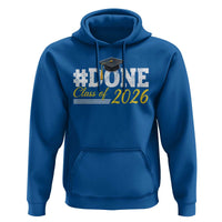 Done Class of 2026 Graduation Hoodie Mortarboard Graphic