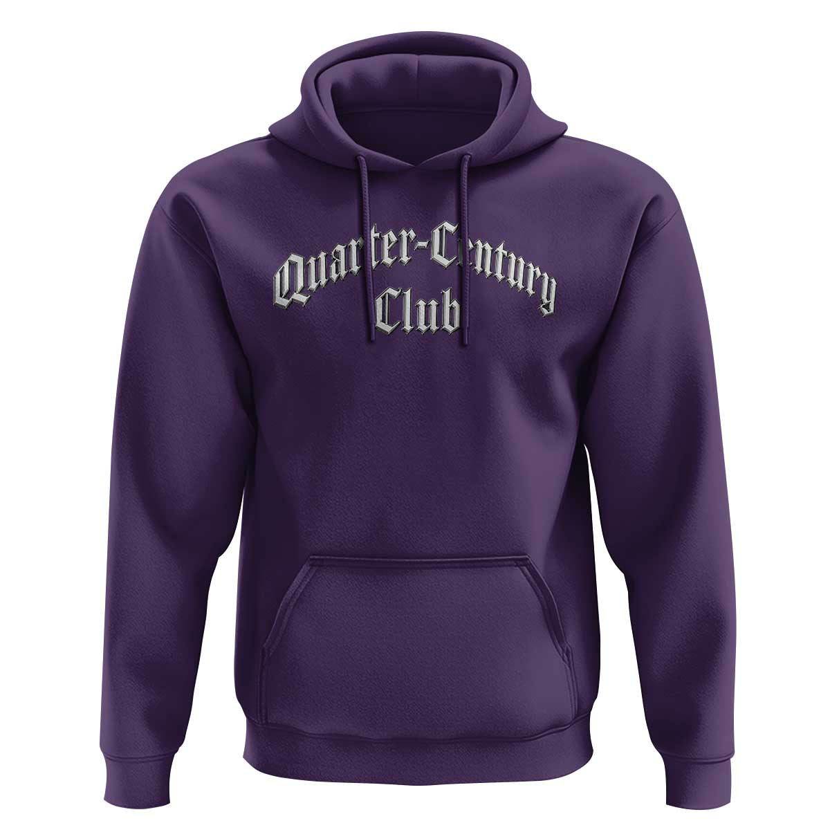 25th Birthday Hoodie Quarter Century Club Gothic 25 Years Old Bday