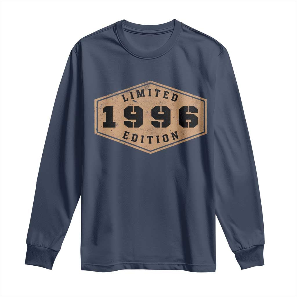 30th Birthday Long Sleeve Shirt 1996 Limited Edition Gifts For Turning 30