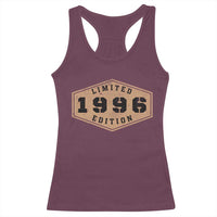 30th Birthday Racerback Tank Top 1996 Limited Edition Gifts For Turning 30
