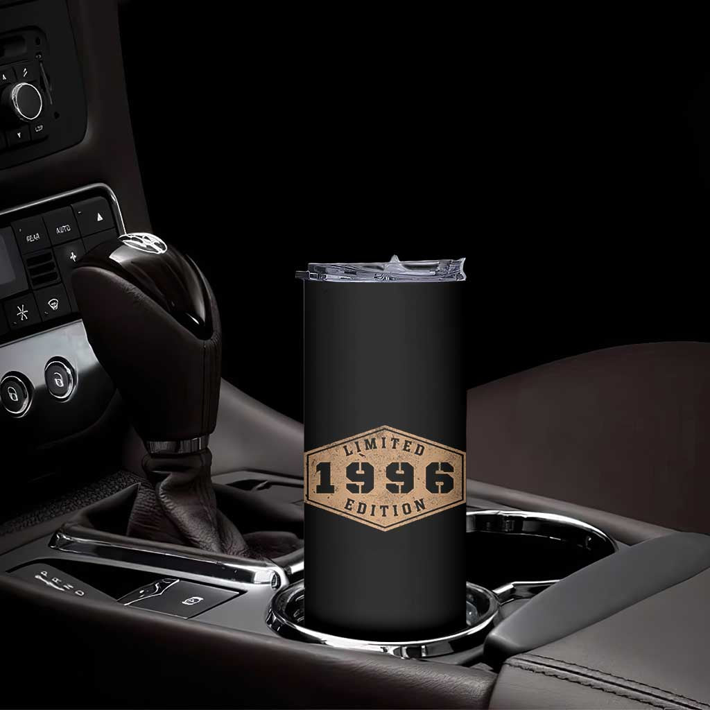 30th Birthday Skinny Tumbler 1996 Limited Edition Gifts For Turning 30