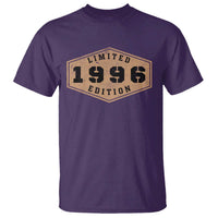 30th Birthday T Shirt 1996 Limited Edition Gifts For Turning 30