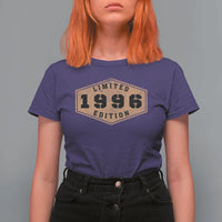 30th Birthday T Shirt For Women 1996 Limited Edition Gifts For Turning 30