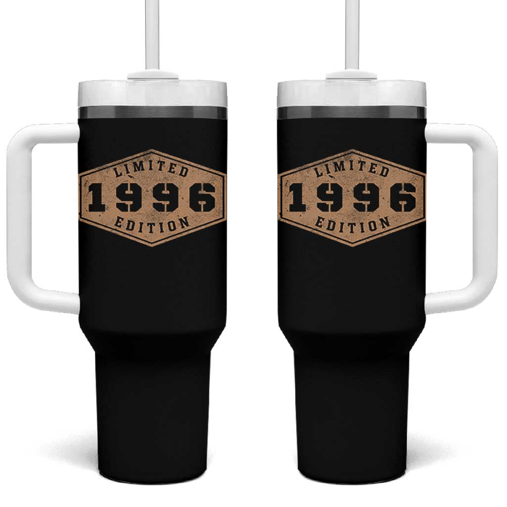 30th Birthday Tumbler With Handle 1996 Limited Edition Gifts For Turning 30