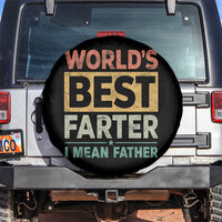 Worlds Best Farter I Mean Father Spare Tire Cover Funny Farted Dad Father's Day