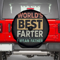 Worlds Best Farter I Mean Father Spare Tire Cover Funny Farted Dad Father's Day