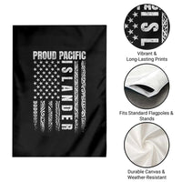 Proud Pacific Islander Garden Flag AAPI Heritage Month Polynesian Tribal American Flag
