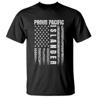 Proud Pacific Islander T Shirt AAPI Heritage Month Polynesian Tribal American Flag