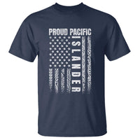 Proud Pacific Islander T Shirt AAPI Heritage Month Polynesian Tribal American Flag