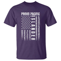 Proud Pacific Islander T Shirt AAPI Heritage Month Polynesian Tribal American Flag